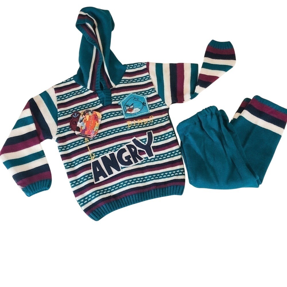Colour Wears Junior King Angry Birds‎ Set NWT